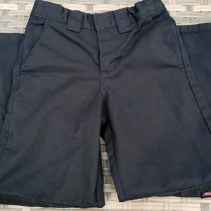 Boys Dickies, black size 10
